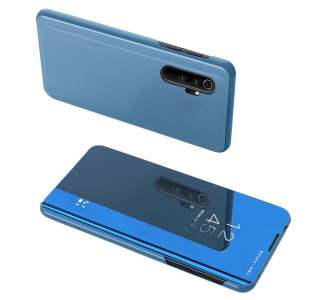 POWERTECH θήκη Clear view MOB-1551, Xiaomi Mi Note 10 Lite, μπλε