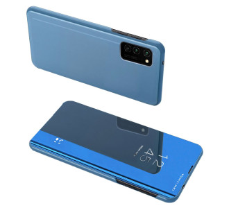 POWERTECH θήκη Clear View MOB-1643 για Samsung A72 5G, μπλε