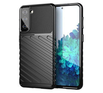 POWERTECH Θήκη Thunder MOB-1734 για Samsung S22, μαύρη