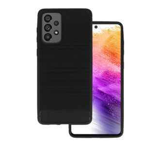 POWERTECH θήκη Carbon MOB-1741 για Samsung A73 5G, μαύρη