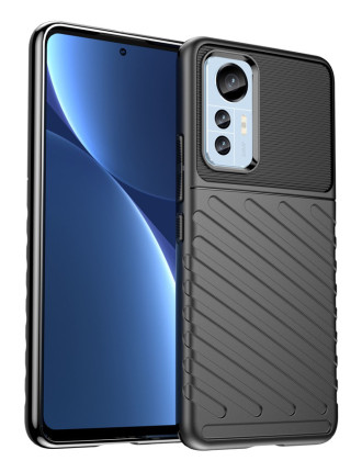 POWERTECH Θήκη Thunder MOB-1757 για Xiaomi 12/12X, μαύρη