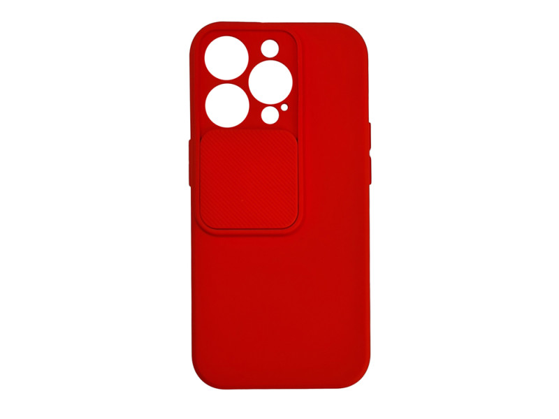 POWERTECH Θήκη Camshield Soft MOB-1790 για iPhone 13 Pro, κόκκινο