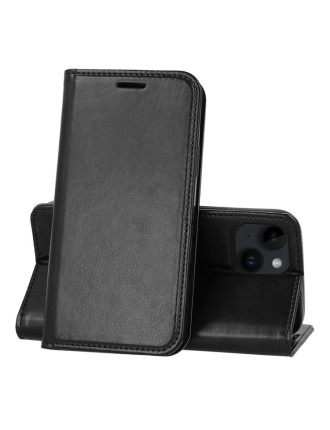 POWERTECH θήκη Magnet Elite MOB-1818 για iPhone 14 Plus, μαύρη