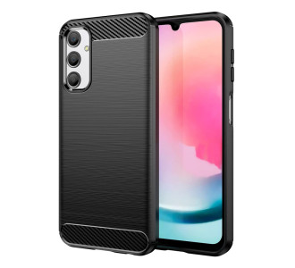 POWERTECH θήκη Carbon MOB-1852 για Samsung Galaxy A24, μαύρη
