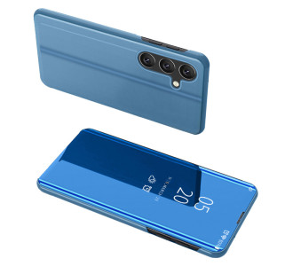 POWERTECH θήκη Clear view MOB-1862 για Samsung Galaxy A24, μπλε