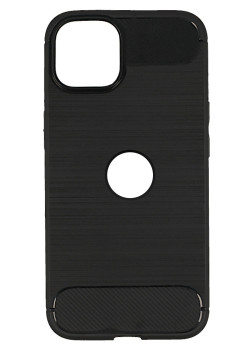 POWERTECH θήκη Carbon MOB-1865 για iPhone 14 Pro, μαύρη