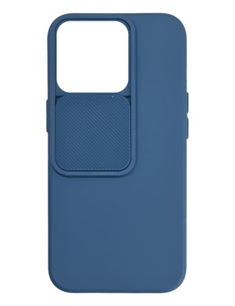 POWERTECH Θήκη Camshield Soft MOB-1885 για iPhone 15 Pro, μπλε