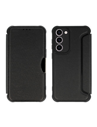 POWERTECH θήκη Razor Carbon MOB-1907 για Samsung Galaxy S23, μαύρη