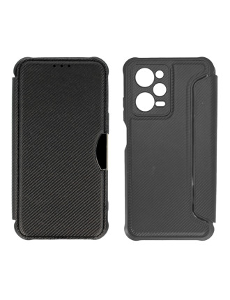 POWERTECH θήκη Razor Carbon MOB-1910, Xiaomi Note 12 Pro/X5 Pro, μαύρη