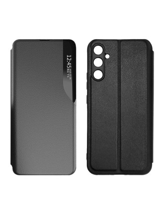 POWERTECH θήκη Smart view MOB-1915 για Samsung A24, μαύρη