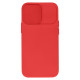 POWERTECH Θήκη Camshield Soft MOB-1939 για iPhone 15 Pro Max, κόκκινη