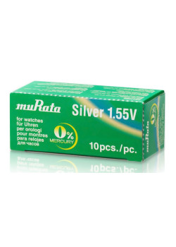 MURATA μπαταρία Silver Oxide για ρολόγια SR920SW, 1.55V, No371, 10τμχ