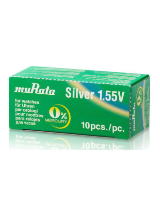 MURATA μπαταρία Silver Oxide για ρολόγια SR920SW, 1.55V, No371, 10τμχ MURATA μπαταρία Silver Oxide για ρολόγια SR920SW, 1.55V, No371, 10τμχ