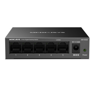 MERCUSYS desktop switch MS105GS, 5x Gigabit θύρες, V2.0