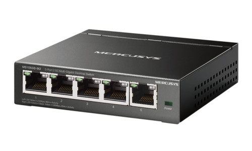 MERCUSYS desktop switch MS105GS-M2, 5x 2.5Gbps θύρες, UN/1.0