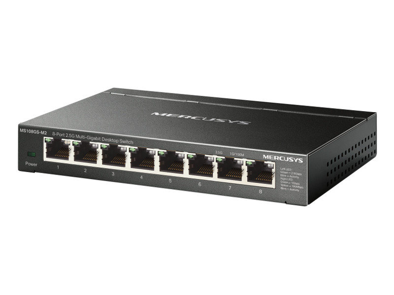 MERCUSYS desktop switch MS108GS-M2, 8x 2.5Gbps θύρες, UN/1.0