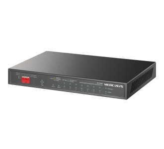 MERCUSYS Desktop Switch MS110GMP, 8x 10/100/1000Mbps PoE+, 2x Gigabit, Ver. 1.0