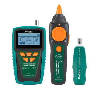 PROSKIT tester καλωδίων δικτύου MT-7071N για RJ45/11/12 & BNC PROSKIT tester καλωδίων δικτύου MT-7071N για RJ45/11/12 & BNC