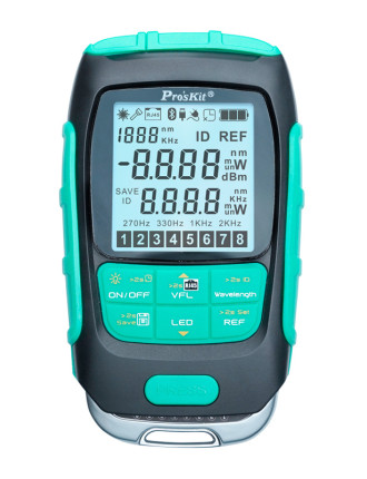 PROSKIT πολύμετρο οπτικών ινών MT-7616, μέτρηση ισχύος & VFL, 30mW PROSKIT πολύμετρο οπτικών ινών MT-7616, μέτρηση ισχύος & VFL, 30mW