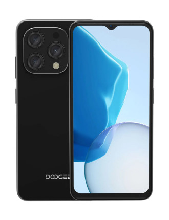 DOOGEE smartphone N55, 6.56", 4/128GB, 5150mAh, μαύρο
