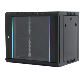 POWERTECH επιτοίχια καμπίνα rack 19" NETW-0001, 600 x 450 x 500mm, 9U