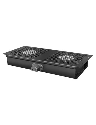 POWERTECH cooling fan για rack NETW-0008, 2x fans, 29.5x13x4cm