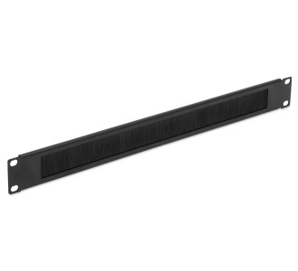 POWERTECH βούρτσα προστασίας για rack NETW-0030, 19"/1U, μεταλλικό, μαύρο