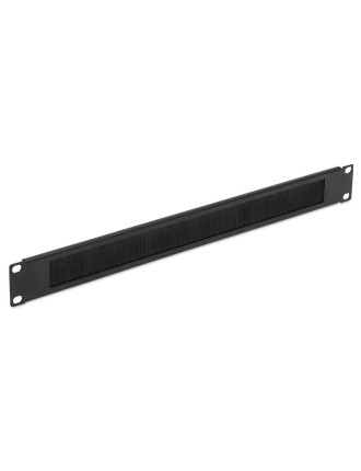 POWERTECH βούρτσα προστασίας για rack NETW-0030, 19"/1U, μεταλλικό, μαύρο