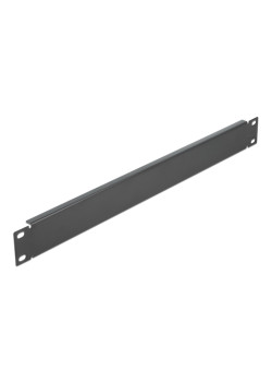 POWERTECH κάλυμμα panel NETW-0032 για rack 19"/1U, μεταλλικό, μαύρο