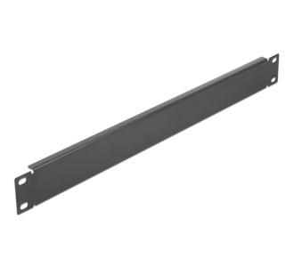POWERTECH κάλυμμα panel NETW-0032 για rack 19"/1U, μεταλλικό, μαύρο