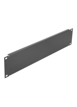 POWERTECH κάλυμμα panel NETW-0033 για rack 19"/2U, μεταλλικό, μαύρο
