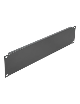 POWERTECH κάλυμμα panel NETW-0033 για rack 19"/2U, μεταλλικό, μαύρο