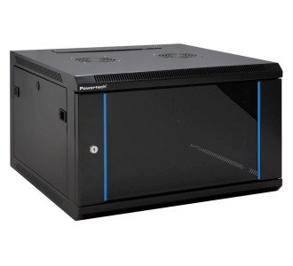 POWERTECH επιτοίχια καμπίνα rack 19" NETW-0037, 600 x 450 x 370mm, 6U