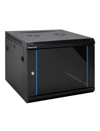 POWERTECH επιτοίχια καμπίνα rack 19" NETW-0038, 600 x 450 x 500mm, 9U