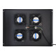 POWERTECH cooling fan για rack NETW-0044, 4x fans με μεταλλικό tray, 1.5m καλώδιο schuko, 54.5x41cm
