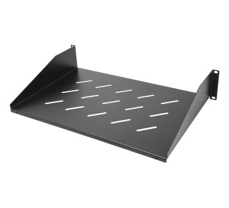 POWERTECH σταθερό ράφι για rack 19" NETW-0053, 2U, βάθος 300mm, μαύρο