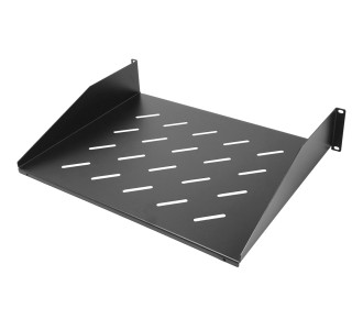 POWERTECH σταθερό ράφι για rack 19" NETW-0054, 2U, βάθος 350mm, μαύρο
