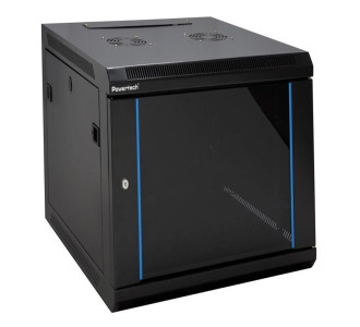 POWERTECH επιτοίχια καμπίνα rack 19" NETW-0055, 600 x 450 x 636mm, 12U