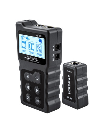 NOYAFA tester καλωδίων δικτύου NF-488 για RJ45 PoE