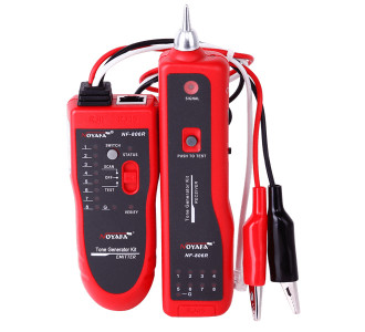 NOYAFA tester καλωδίων δικτύου NF-806 για RJ45 & RJ11 NOYAFA tester καλωδίων δικτύου NF-806 για RJ45 & RJ11