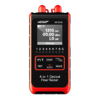 NOYAFA tester καλωδίων οπτικής ίνας NF-916, 850-1650nm, -60~8dBm