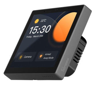 SONOFF smart panel ελέγχου NSPanel Pro, οθόνη αφής, Wi-Fi, Zigbee, μαύρο