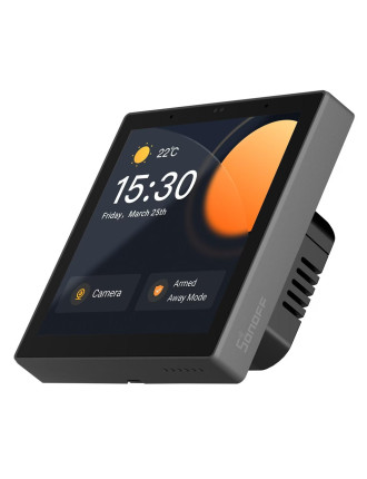 SONOFF smart panel ελέγχου NSPanel Pro, οθόνη αφής, Wi-Fi, Zigbee, μαύρο