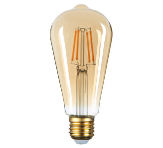 OPTONICA LED λάμπα ST64 1305, 8W, 2500K, E27, 700lm