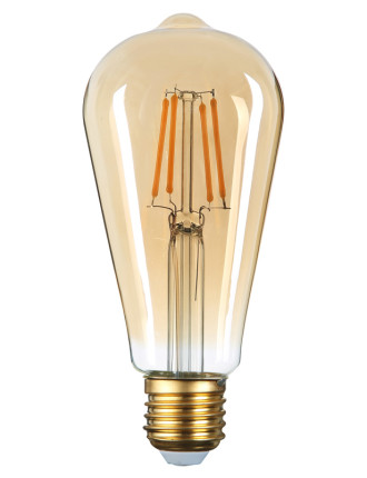 OPTONICA LED λάμπα ST64 1305, 8W, 2500K, E27, 700lm