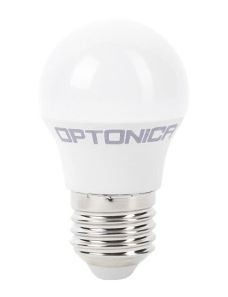 OPTONICA LED λάμπα G45 1337, 8W, 4500K, E27, 710lm