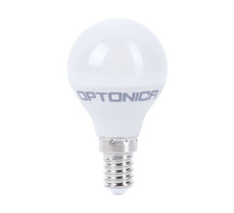 OPTONICA LED λάμπα G45 1402, 5.5W, 4500K, E14, 450lm