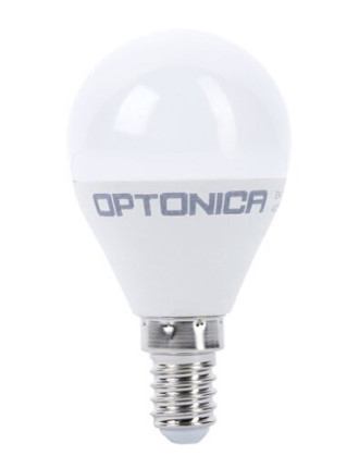 OPTONICA LED λάμπα G45 1405, 8W, 4500K, 710lm, E14