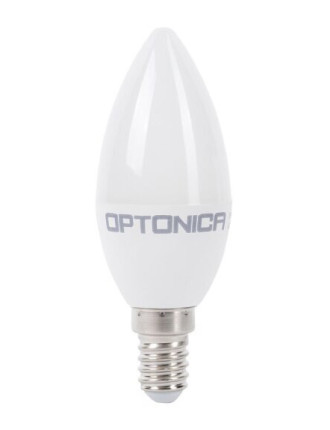 OPTONICA LED λάμπα C37 1425, 5.5W, 6000K, E14, 450lm