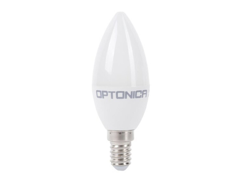 OPTONICA LED λάμπα C37 1425, 5.5W, 6000K, E14, 450lm